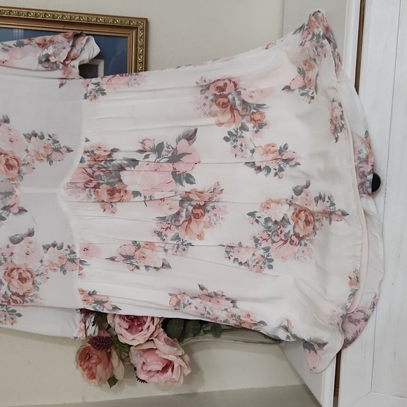 2for$10 Babydoll floral dress S Sexy Comfortable  Feminine Coquette - Picture 6 of 8